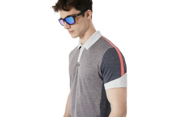 Image of Oakley Uniform Polo Bubba - Mens, Ocean, Large 434286-6FF-L