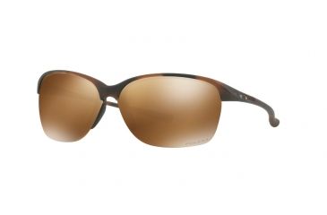 Image of Oakley UNSTOPPABLE OO9191 Single Vision Prescription Sunglasses OO9191-919114-65 - Lens Diameter 65 mm, Frame Color Matte Brown Tortoise
