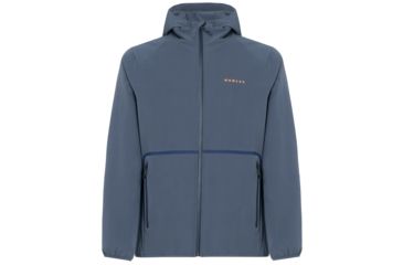 Image of Oakley Urban Commuter Hooded Fz - Mens, Foggy Blue, Large 461714-6FB-L