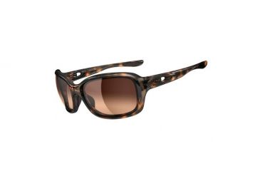 Image of Oakley Urgency Sunglasses, Tortoise Frame, Dark Brown Gradient Lens OO9158-08