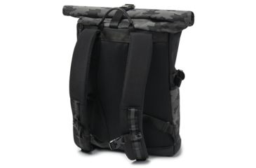 Image of Oakley Utility Rolled Up Backpack - Mens, Blackout Reflective, One Size 921420-02R-U