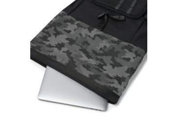 Image of Oakley Utility Rolled Up Backpack - Mens, Blackout Reflective, One Size 921420-02R-U