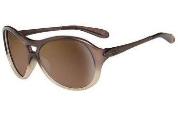 Image of Oakley Vacancy Iced Latte Frame w/ VR50 Brown Gradient Lenses Sunglasses OO2014-05