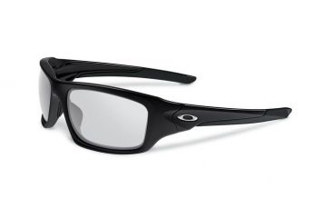 Image of Oakley Valve Asian Fit Sunglasses, Polished Black Frame, Black Clear Photo Lens OO9243-04