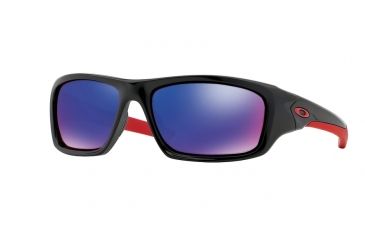 Image of Oakley VALVE OO9236 Progressive Prescription Sunglasses OO9236-923602-60 - Lens Diameter 60 mm, Frame Color Polished Black