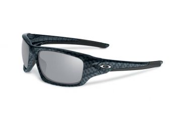 Image of Oakley Valve Mens Sunglasses Carbon Fiber Frame, Chrome Iridium Lens OO9236-10