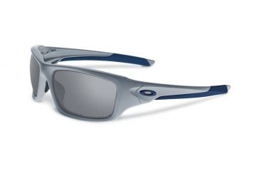 Image of Oakley Valve Mens Sunglasses Matte Fog Frame, Grey Polarized Lens OO9236-05