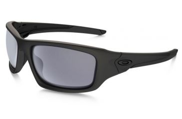 Image of Oakley Valve Sunglasses Matte Black Frame, Grey Lens-OO9236-16