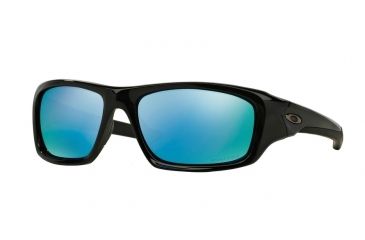 Image of Oakley VALVE OO9236 Progressive Prescription Sunglasses OO9236-923619-60 - Lens Diameter 60 mm, Frame Color Polished Black
