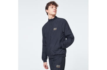 Image of Oakley Ventilation Track Jacket - Mens, Blackout, Medium, FOA400001-02E-M