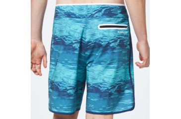 Image of Oakley Water Boardshort 19 - Mens, Blue Water Print, 31, FOA400211-93Q-31