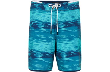 Image of Oakley Water Boardshort 19 - Mens, Blue Water Print, 31, FOA400211-93Q-31