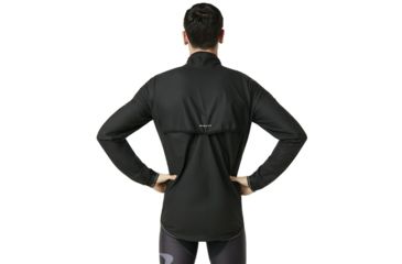 Image of Oakley Waterproof Cycling Jacket - Mens, Blackout, Large, 412693-02E-L