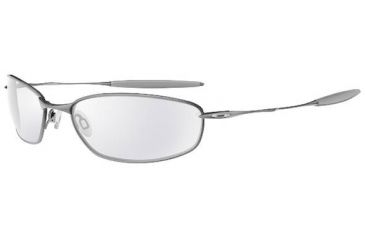Image of Oakley Whisker 6B 55mm Silver Eyeglass Frames w/ Blank Lenses OX3107-0355