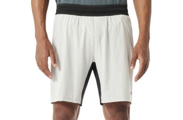 Image of Oakley Windshear Running Short - Mens, Light Grey, 2XL, 442351-202-XXL