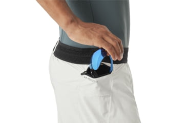 Image of Oakley Windshear Running Short - Mens, Light Grey, 2XL, 442351-202-XXL