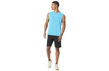 Image of Oakley Windshear Tank - Mens, Blackout, Large 434028-02E-L