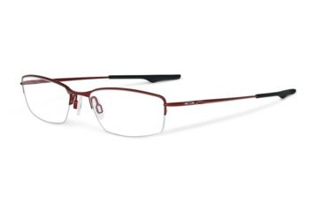 Image of Oakley Wingback Single Vision Prescription Eyeglasses 508904-53 - Brick Frame