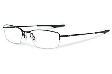 Image of Oakley Wingback Single Vision Prescription Eyeglasses, Gunmetal Frame, OX5089-0253SV
