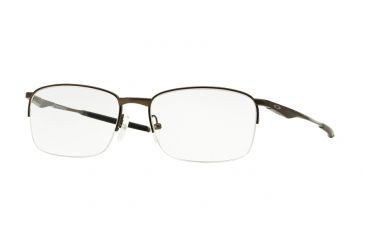 Image of Oakley WINGFOLD 0.5 OX5101 Progressive Prescription Eyeglasses 510102-55 - Pewter Frame