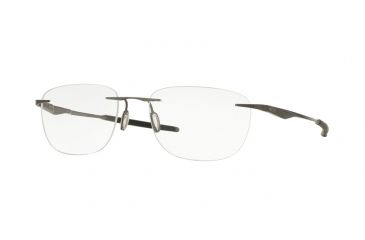 Image of Oakley WINGFOLD EVR OX5118 Single Vision Prescription Eyeglasses 511803-53 - Cement Frame