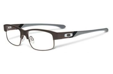 Image of Oakley Yarddog II Mens Eyeglasses, Satin Flint Frame, 55mm OX1093-0455