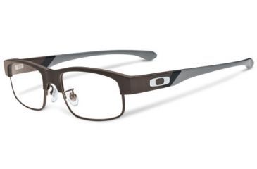 Image of Oakley Yarddog II Mens Eyeglasses, Satin Flint Frame, 53mm OX1093-0453