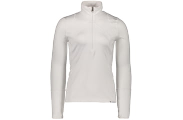 Image of Obermeyer Anya 1/2 Zip Top - Womens, White, Small, 19022-16010-S