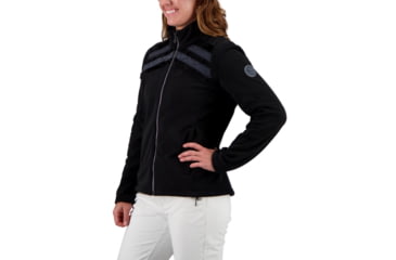 Image of Obermeyer Ariadne Fleece Jacket - Womens, Black, Large, 17034-16009-L