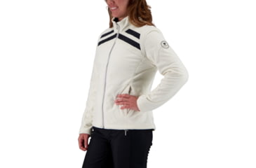 Image of Obermeyer Ariadne Fleece Jacket - Womens, White, Extra Small, 17034-16010-XS