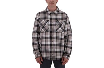 Image of Obermeyer Avery Flannel Jacket - Mens, Berm Plaid, Large, 24046-BERM PLAID-L