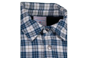 Image of Obermeyer Avery Flannel Jacket - Mens, Icy Mey Plaid, Large, 24046-ICY MEY PLAID-L