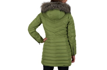 Image of Obermeyer Blossom Down Parka w/Faux Fur - Womens, Saguaro, 4, 11181-21189-4