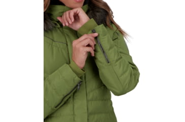 Image of Obermeyer Blossom Down Parka w/Faux Fur - Womens, Saguaro, 4, 11181-21189-4