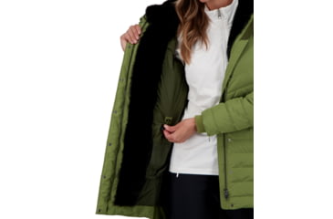 Image of Obermeyer Blossom Down Parka w/Faux Fur - Womens, Saguaro, 4, 11181-21189-4