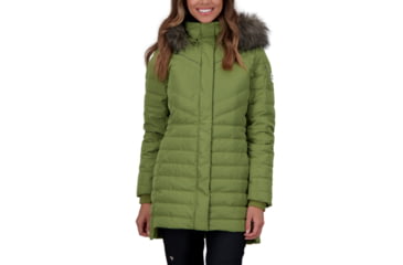 Image of Obermeyer Blossom Down Parka w/Faux Fur - Womens, Saguaro, 4, 11181-21189-4