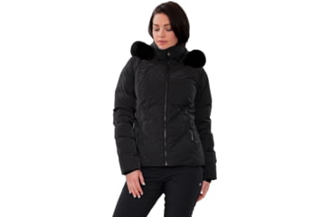 Image of Obermeyer Bombshell Jacket - Women's, 12 US, Short, Black Diamond, 11137-22006-12P