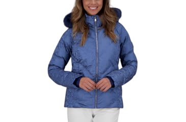 Image of Obermeyer Bombshell Jacket - Womens, Blue Frost, 6, 11137-21148-6