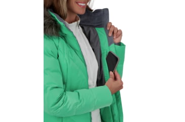 Image of Obermeyer Bombshell Jacket - Womens, Jasmint, 14, 11137-21088-14