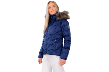 Image of Obermeyer Bombshell Jacket - Women's, 14 US, Short, Navy Satin, 11137-22047-14P