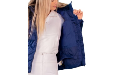 Image of Obermeyer Bombshell Jacket - Women's, 14 US, Short, Navy Satin, 11137-22047-14P