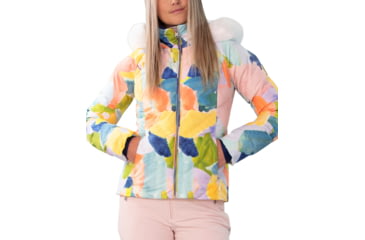 Image of Obermeyer Bombshell Jacket - Women's, 8 US, Regular, Paintbrush, 11137-22131-8