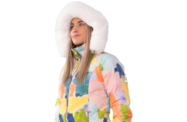 Image of Obermeyer Bombshell Jacket - Women's, 8 US, Regular, Paintbrush, 11137-22131-8
