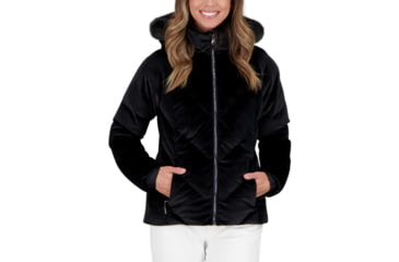 Image of Obermeyer Bombshell Jacket - Womens, Velvet Turns, 10, 11137-21029-10