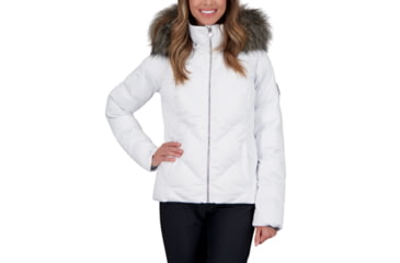 Image of Obermeyer Bombshell Jacket - Womens, White, 10, 11137-16010-10