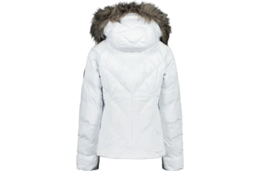 Image of Obermeyer Bombshell Jacket - Women's, 2 US, Short, White Satin, 11137-22038-2P