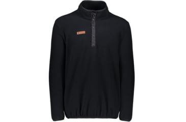 Image of Obermeyer Boulder Fleece Top - Mens, Black, Medium, 27060-16009-M