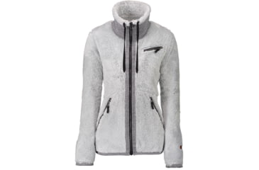 Image of Obermeyer Britt Fleece Jacket - Womens, Fog, Large 17044-FOG-L