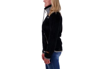 Image of Obermeyer Britt Fleece Jacket - Womens, Black, Medium, 17044-BLACK-M