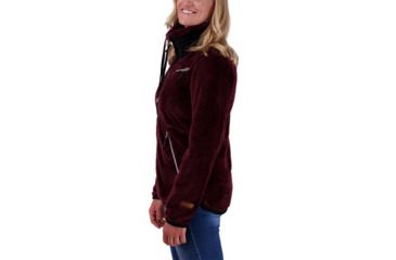 Image of Obermeyer Britt Fleece Jacket - Womens, Wine-Not, Large, 17044-WINE-NOT-L